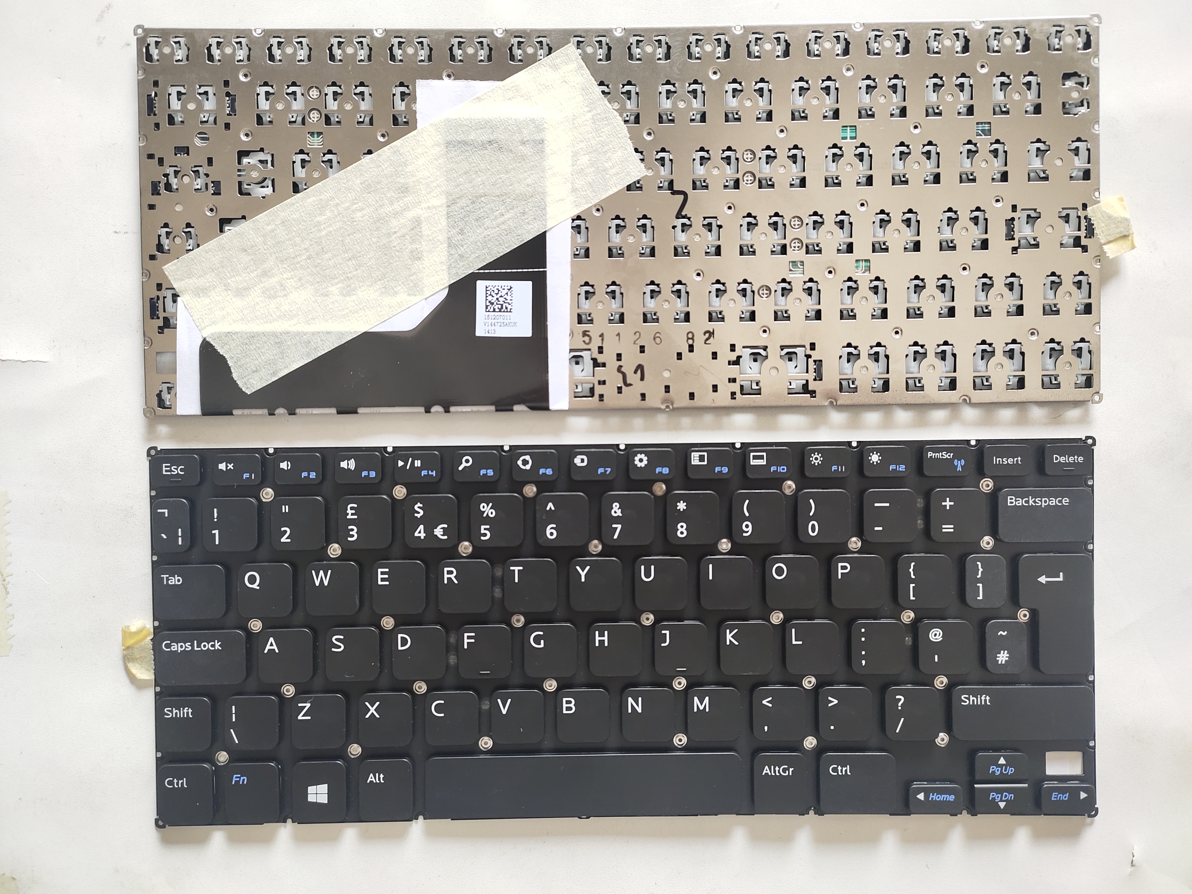 Picture of New Replacement Laptop Keyboard For DELL 3147 BLACK Uk Layout